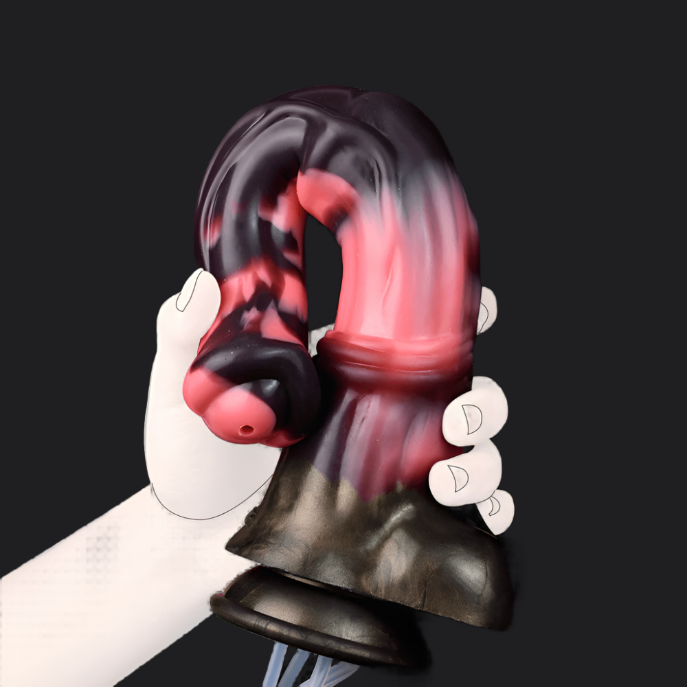 Horse Dildo - Lost In The Fog Ejaculating