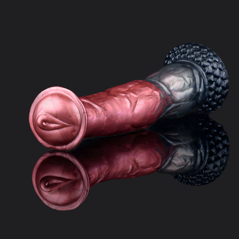 Akhal Tekes Horse Dildo - Black Caviar - Dragon Dildo UK