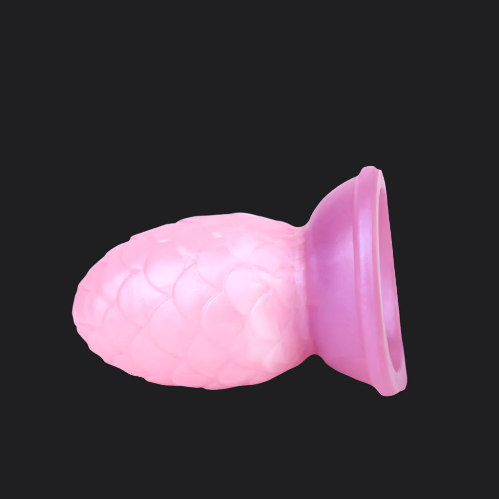 Dragon Dildo® | Tiamat Egg Butt Plug Color: pink