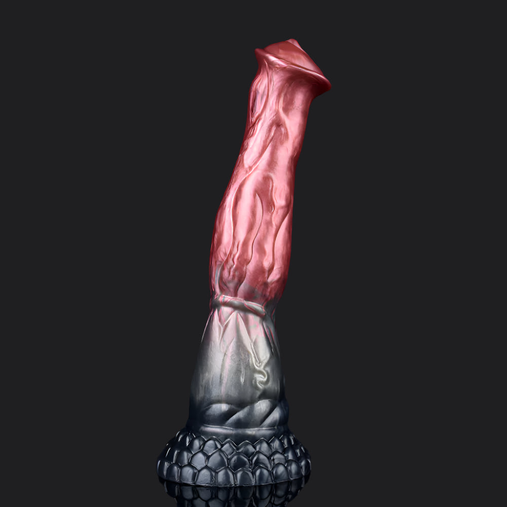 Akhal Tekes Horse Dildo - Black Caviar - Dragon Dildo UK