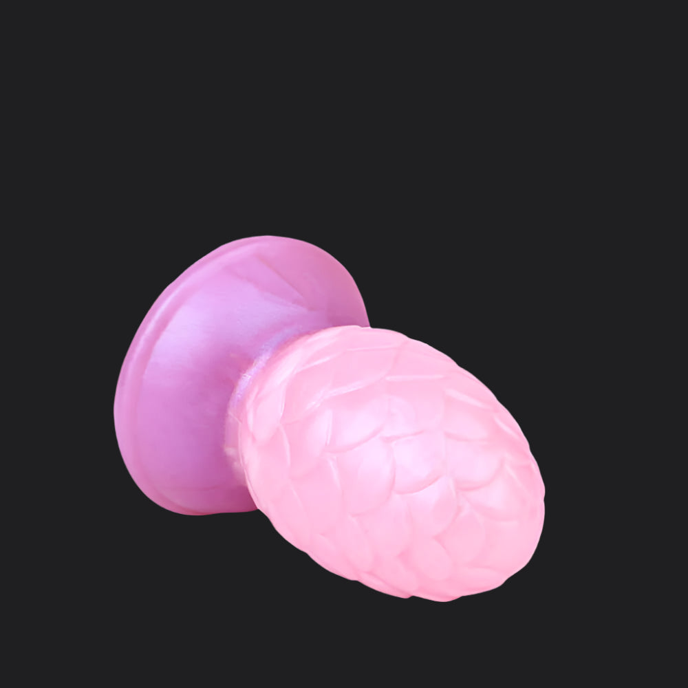 Dragon Dildo® | Tiamat Egg Butt Plug Color: pink