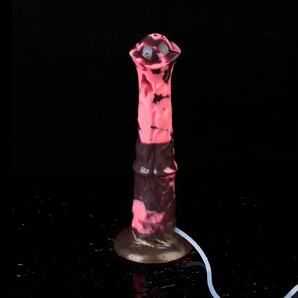 Horse Dildo - Native Dancer Ejaculating