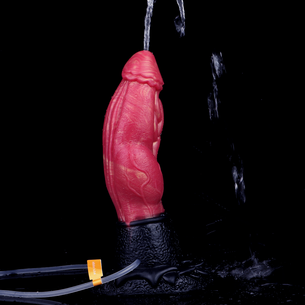 Dragon Dildo® | T-Rex - Ejaculating Inflatable Dildo Colour: Shadowflame