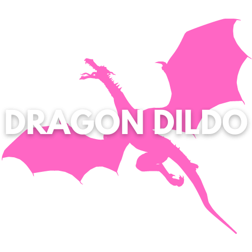 Dragon Dildo Logo White