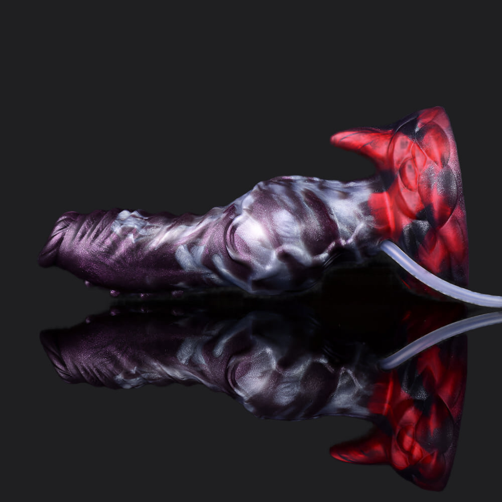 Dark Ice Monster Ejaculating Dildo - Ikuutayuq - Dragon Dildo UK