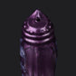 Barbegazi ejaculating dildo -- Dark Ice Monster colourway -- platinum silicone -- Dragon Dildo®