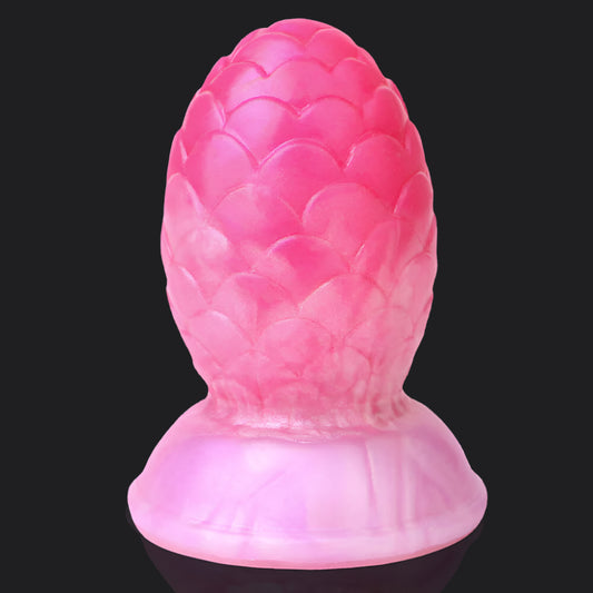 Dragon Dildo® | Tiamat Egg Butt Plug Color: Swamp Monster