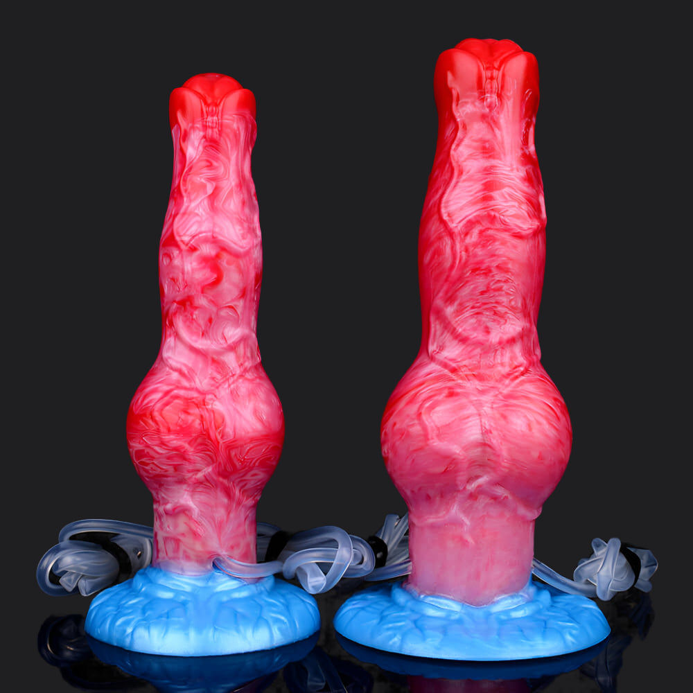 Cerberus - Ejaculating Inflatable Dildo XL - Dragon Dildo UK