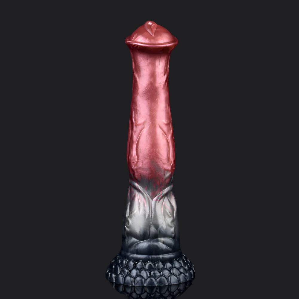Akhal Tekes Horse Dildo - Black Caviar - Dragon Dildo UK