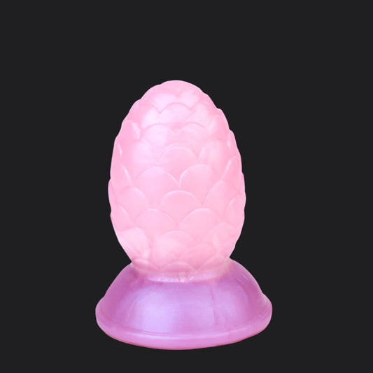 Dragon Dildo® | Tiamat Egg Butt Plug Color: pink
