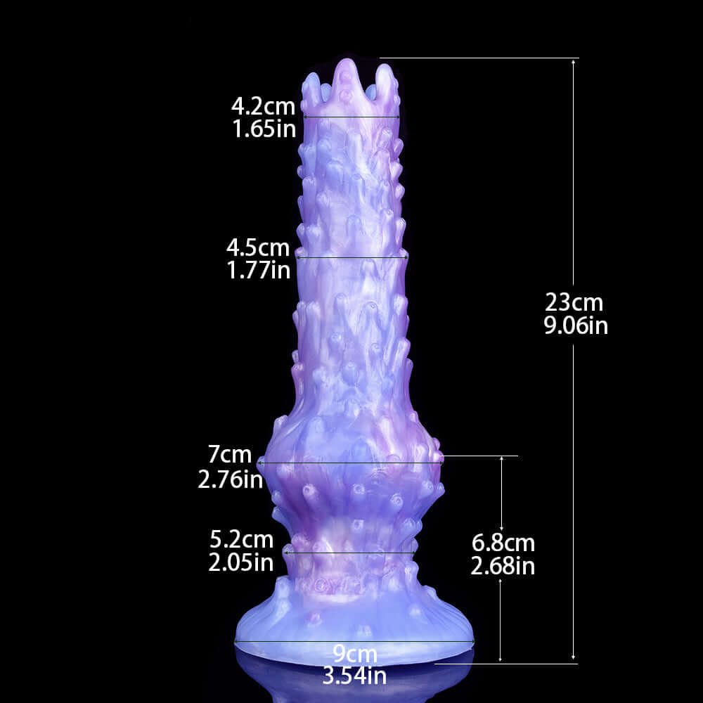 Dragon Dildo® | Zerg Ovipositor Alien Dildo Color: Celestial Frost