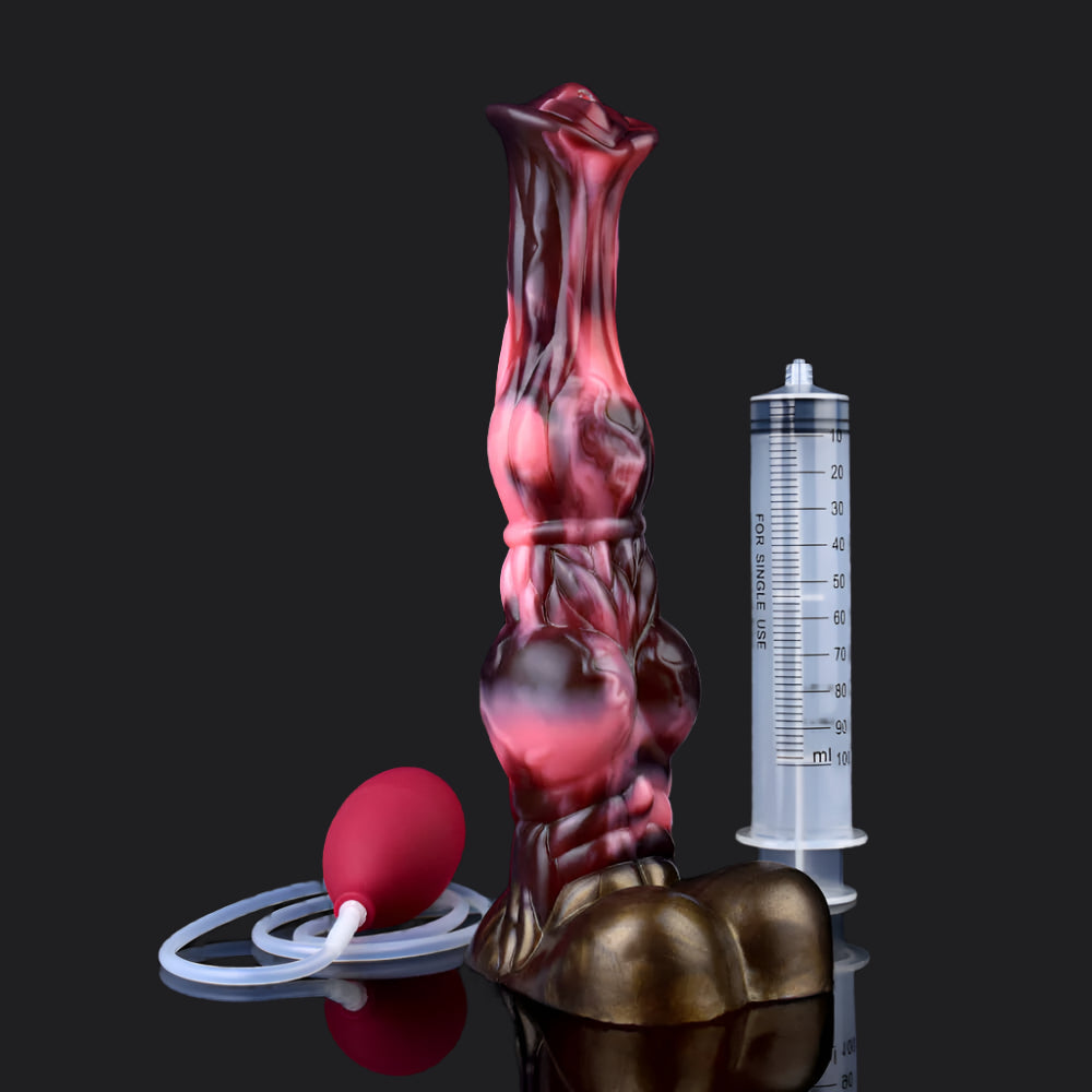 Horse Dildo - Lawyer Ron Ejaculating - Dragon Dildo UK