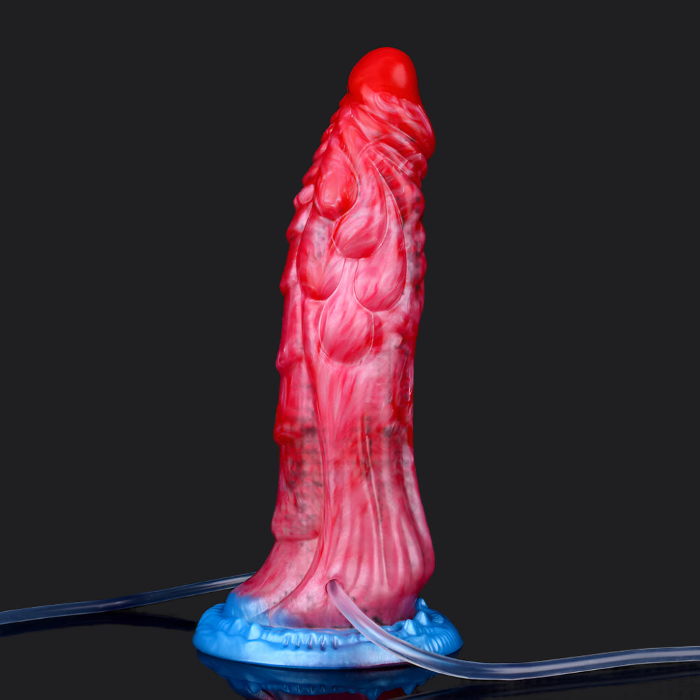 Black Dragon - Ejaculating Inflatable Dildo - Dragon Dildo UK
