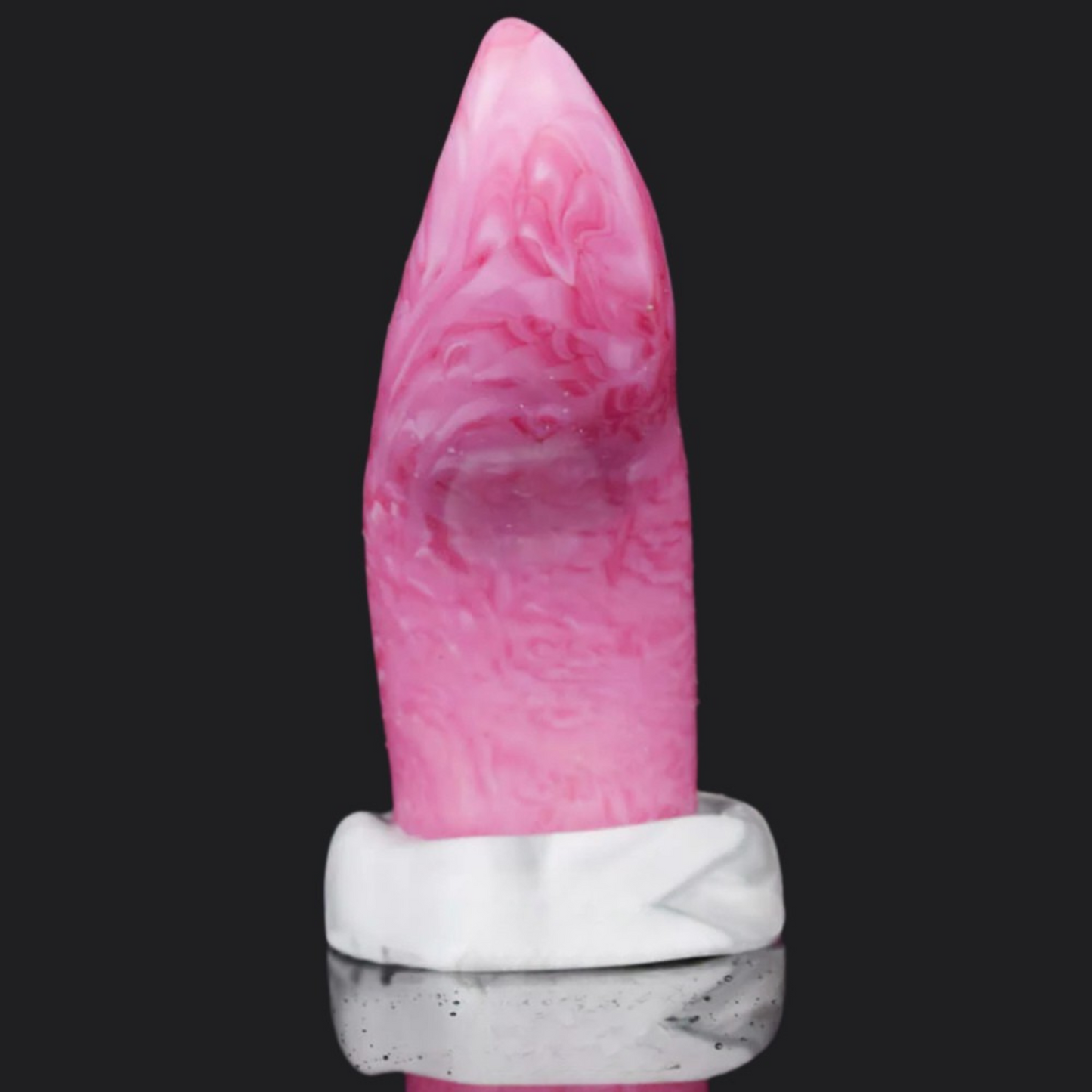 Smaug's Tongue Dragon Dildo in pink with a sleek design, offering lifelike sensation and flexible use.