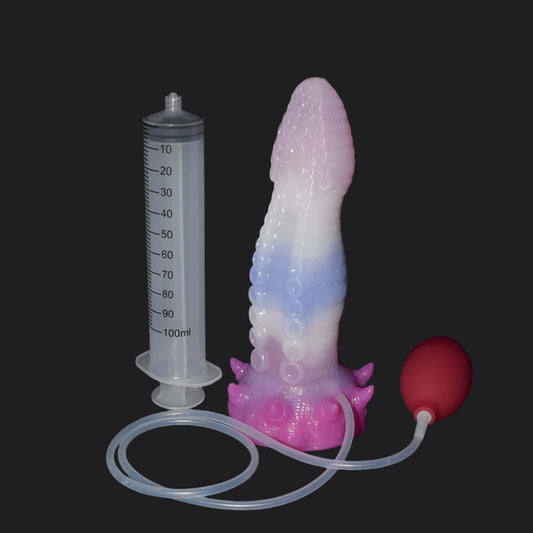 Dragon Dildo® | Ejaculating Kraken Tentacle Dildo Color: Fairy Floss