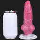 Dragon Dildo® | Geri Wolf Dildo Color: Ruby Scale