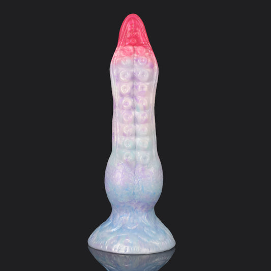 Icy Blue Tentacle Monster Dildo - Dragon Dildo UK