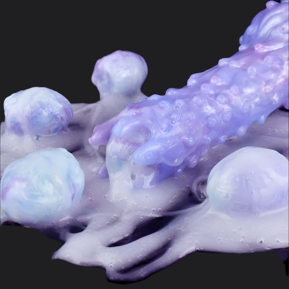 Dragon Dildo® | Zerg Ovipositor Alien Dildo Color: Celestial Frost