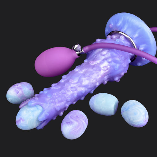 Dragon Dildo® | Zerg Ovipositor Alien Dildo Color: Celestial Frost