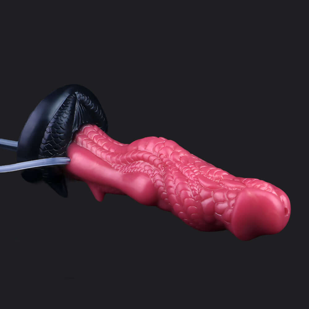 Dragon Dildo® | Maleficent - Ejaculating Inflatable Dildo Colour: Shadowflame
