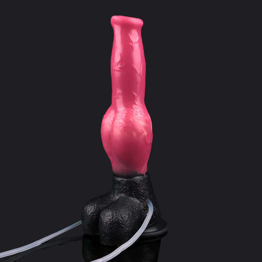 Dragon Dildo® | Orthrus – Ejaculating Inflatable Dog Dildo Colour: Shadowflame