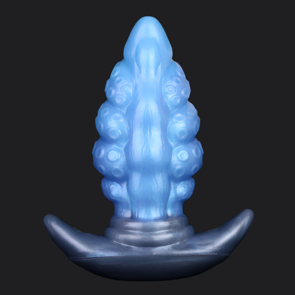 Dragon Dildo® | Facehugger Egg Butt Plug (XL) Color: Frostbite