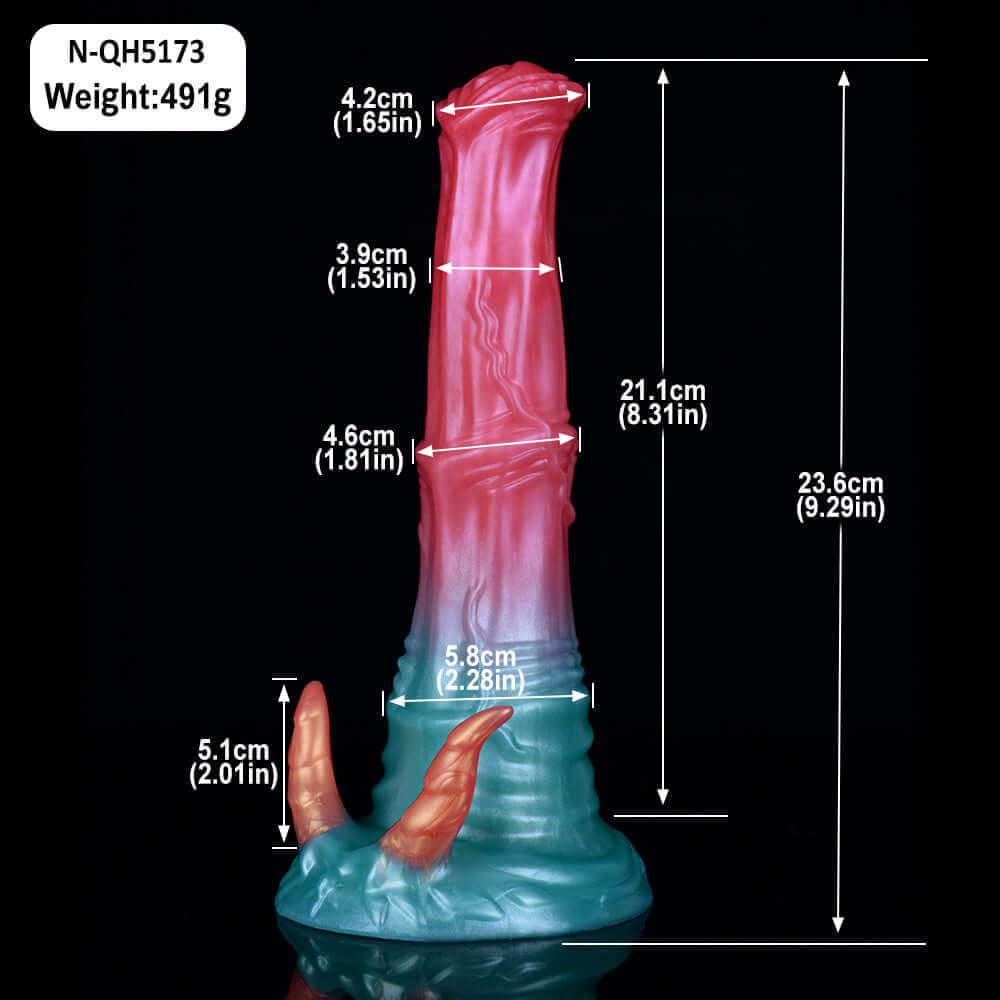 Ice Monster Dildo - Abada - Dragon Dildo UK