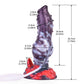 Dragon Dildo® | Dark Ice Monster Ejaculating Dildo - Ikuutayuq Colour: Dark Ice Monster