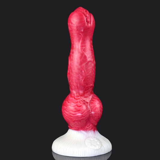 Dragon Dildo® | Cerberus Dildo Color: Blood Wyrm