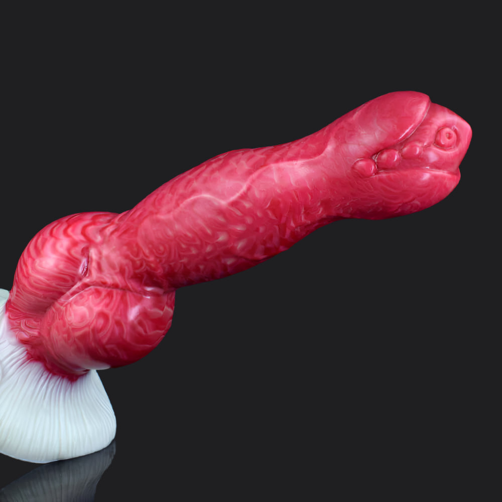 Dragon Dildo® | Cerberus Dildo Color: Blood Wyrm