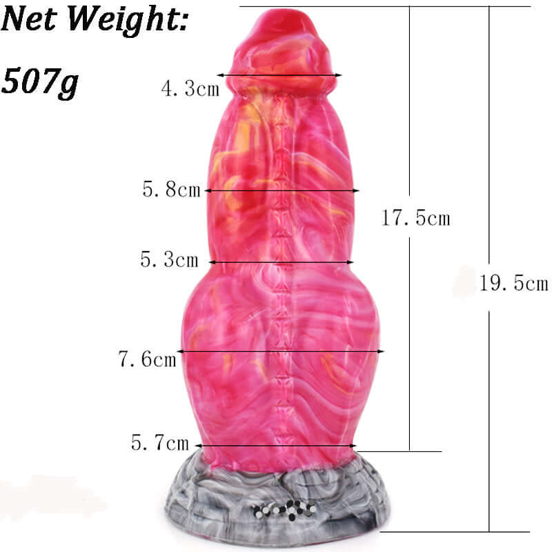 Dragon Dildo® | Ananta-Shesha Dragon Dildo Color: Ruby Scale