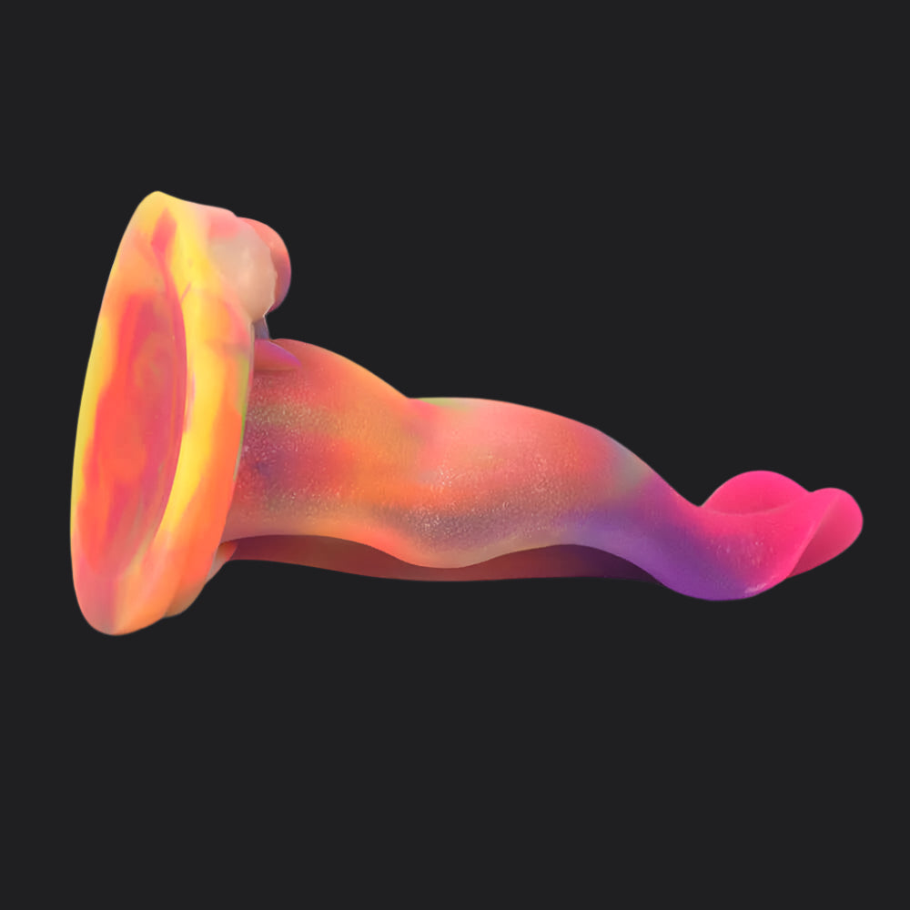 Dragon Dildo® | Monster's Tongue Dildo Color: Rainbow