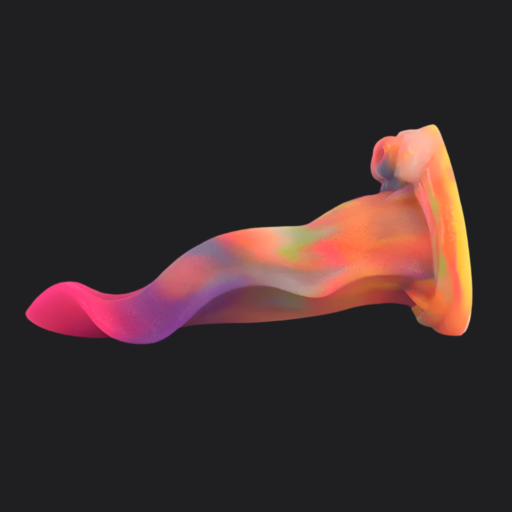 Dragon Dildo® | Monster's Tongue Dildo Color: Rainbow
