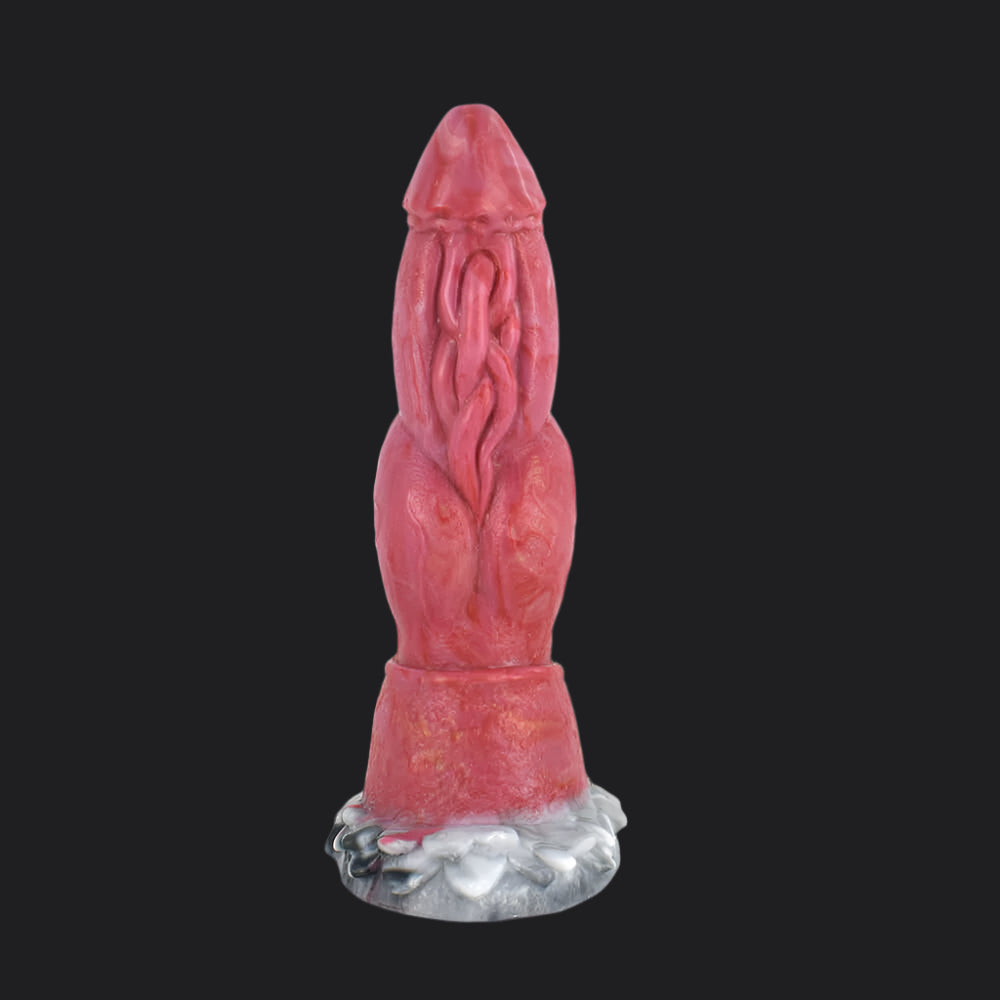 Dragon Dildo® | T-Rex Dildo Color: Brown & Pink