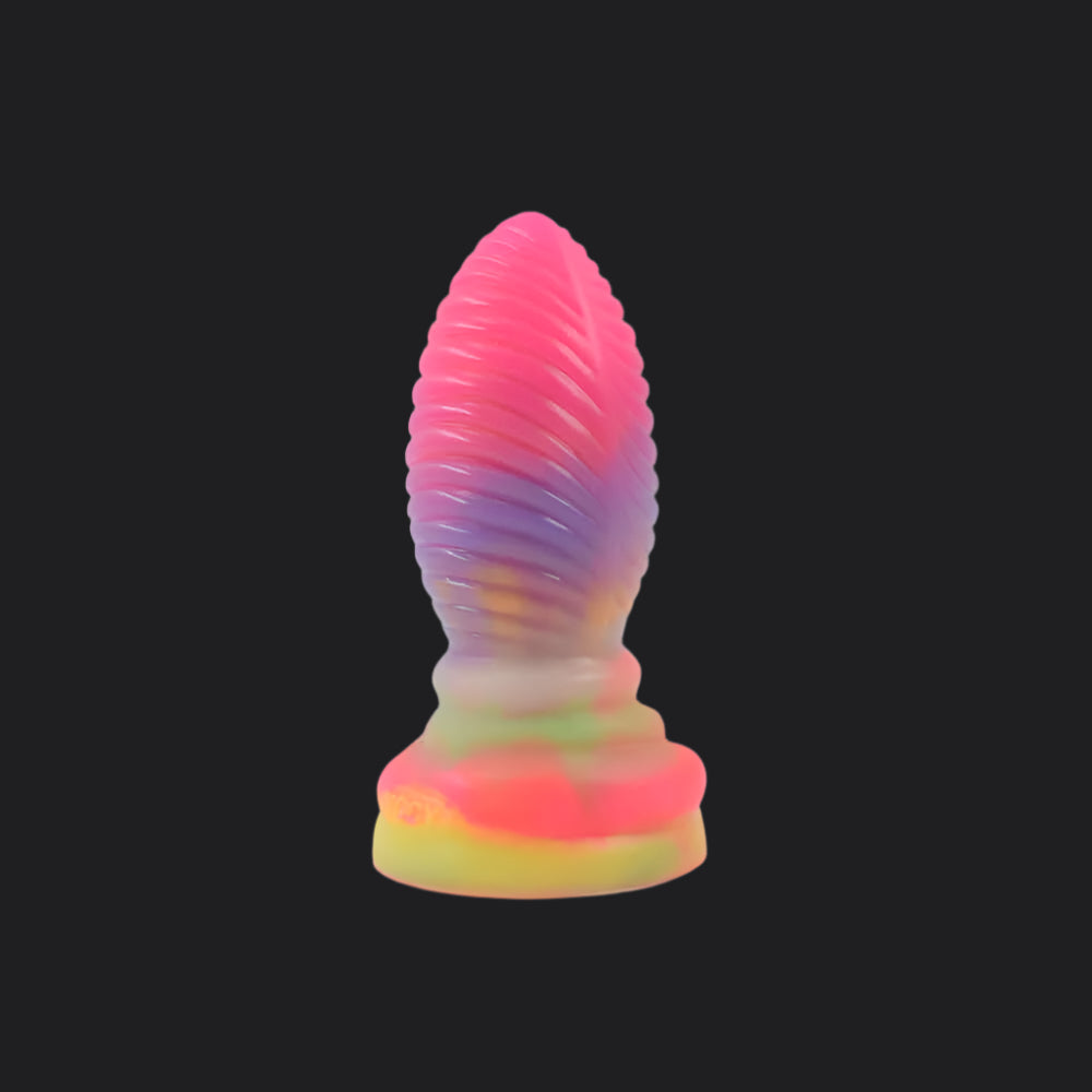Dragon Dildo® | Iris Dragon Egg Plug Color: Rainbow