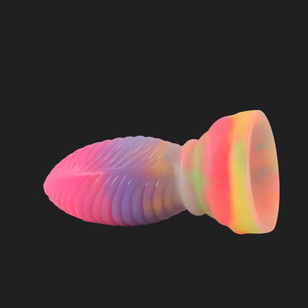 Dragon Dildo® | Iris Dragon Egg Plug Color: Rainbow