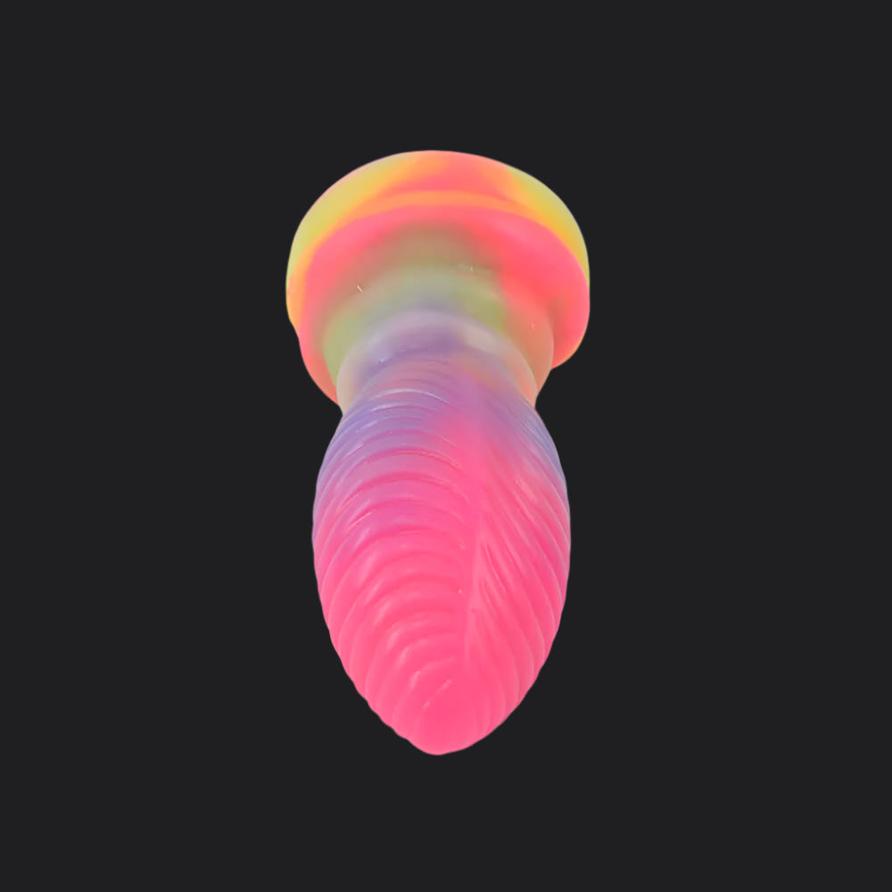 Dragon Dildo® | Iris Dragon Egg Plug Color: Rainbow