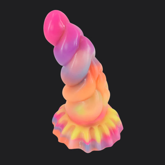 Dragon Dildo® | Ovomorph Alien Butt Plug Color: Rainbow
