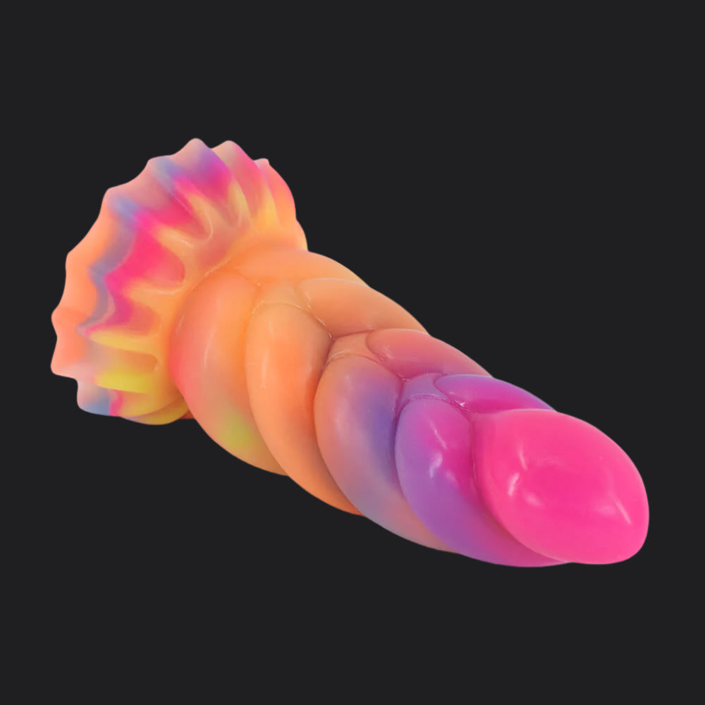 Dragon Dildo® | Ovomorph Alien Butt Plug Color: Rainbow