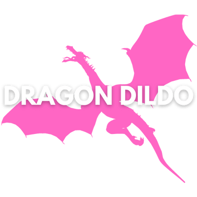 Dragon Dildo Logo White