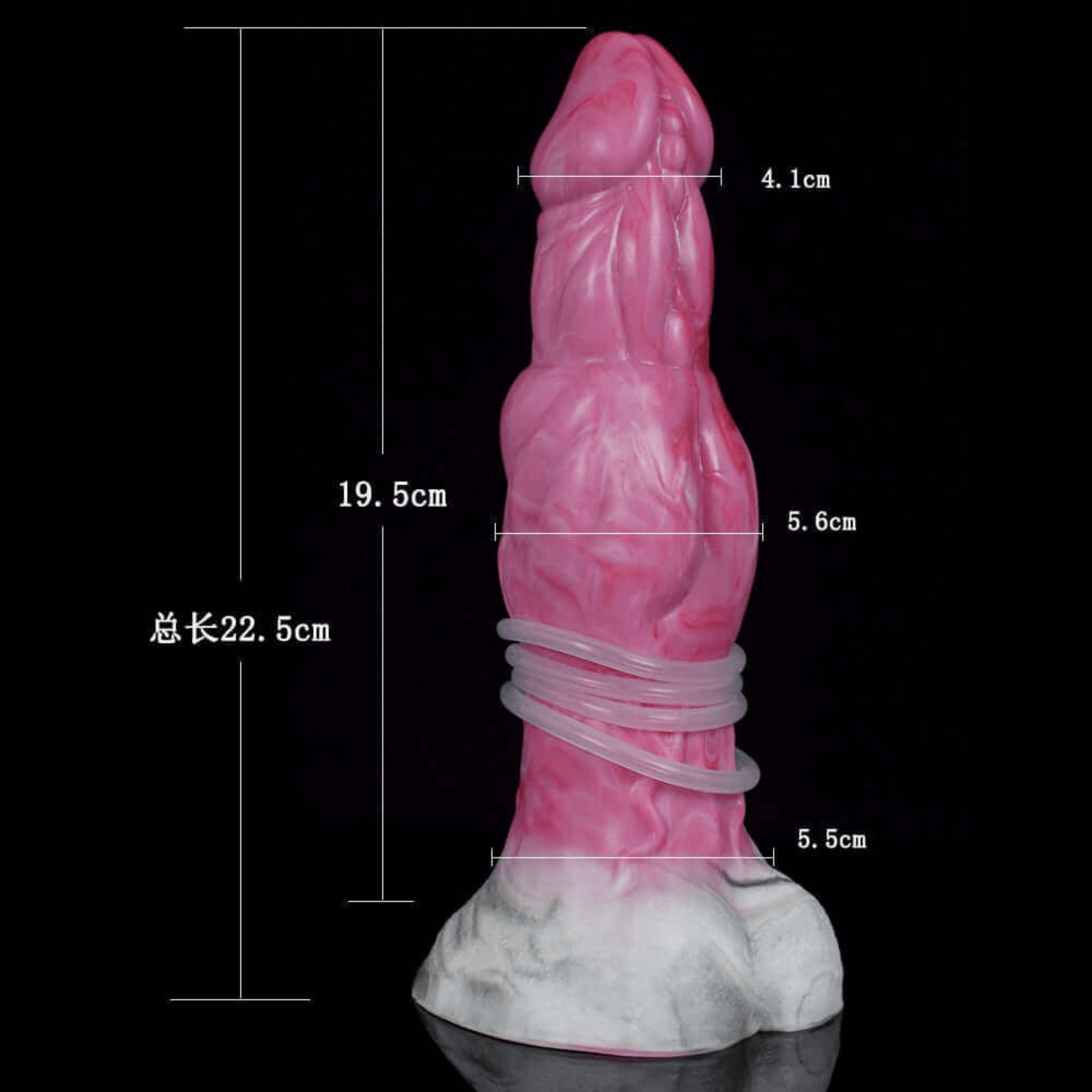 Dragon Dildo® | Hakutaku - Ejaculating Dildo Colour: Pink
