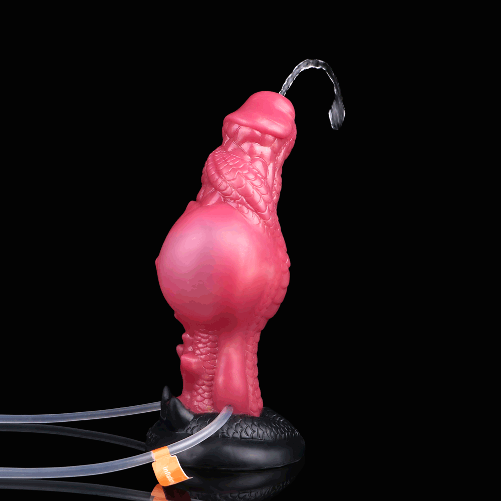 Dragon Dildo® | Maleficent - Ejaculating Inflatable Dildo Colour: Shadowflame