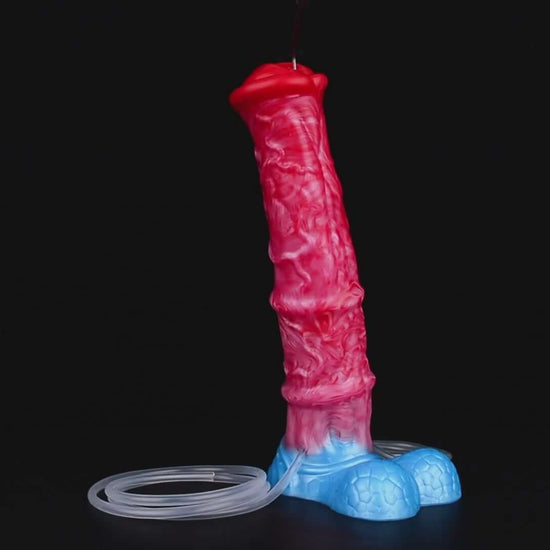Dragon Dildo® | Eclipse - Ejaculating Inflatable Dildo Colour: Red