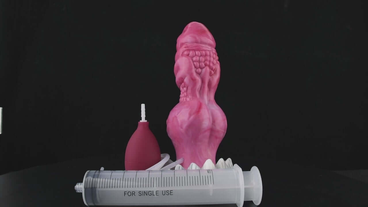 Dragon Dildo® | Warg - Ejaculating Wolf Dildo Colour: Pink
