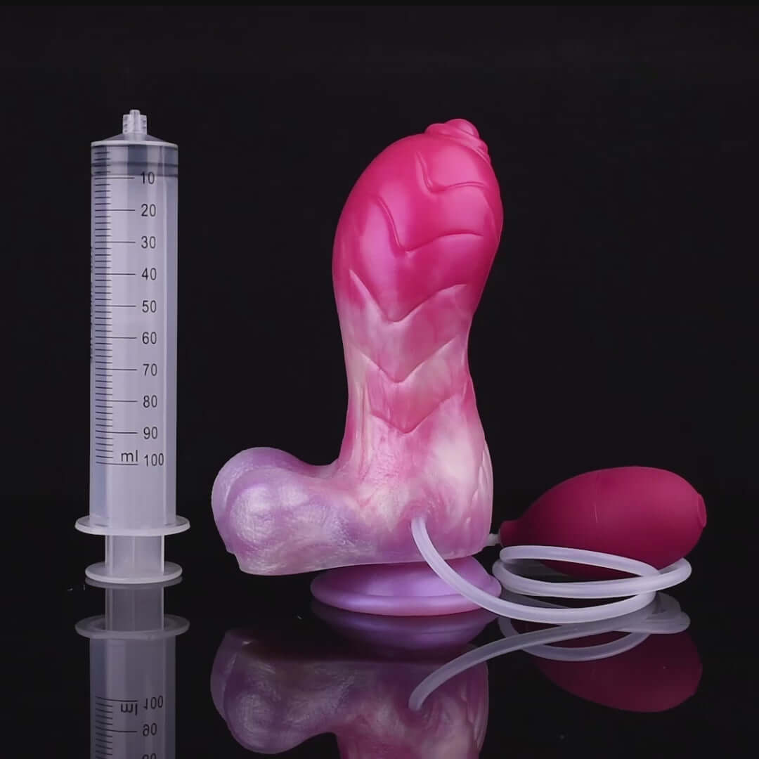 Dragon Dildo® | Swamp Monster Skunk Ape - Ejaculating Dildo Colour: Swamp Monster