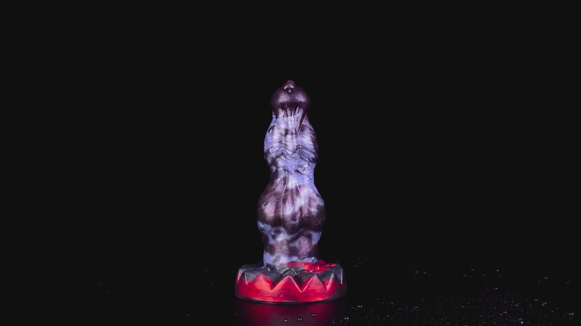 Dragon Dildo® | Dark Ice Monster Dildo - Bunyip Colour: Dark Ice Monster