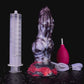 Dragon Dildo® | Dark Ice Monster Ejaculating Dildo - Barbegazi Colour: Dark Ice Monster