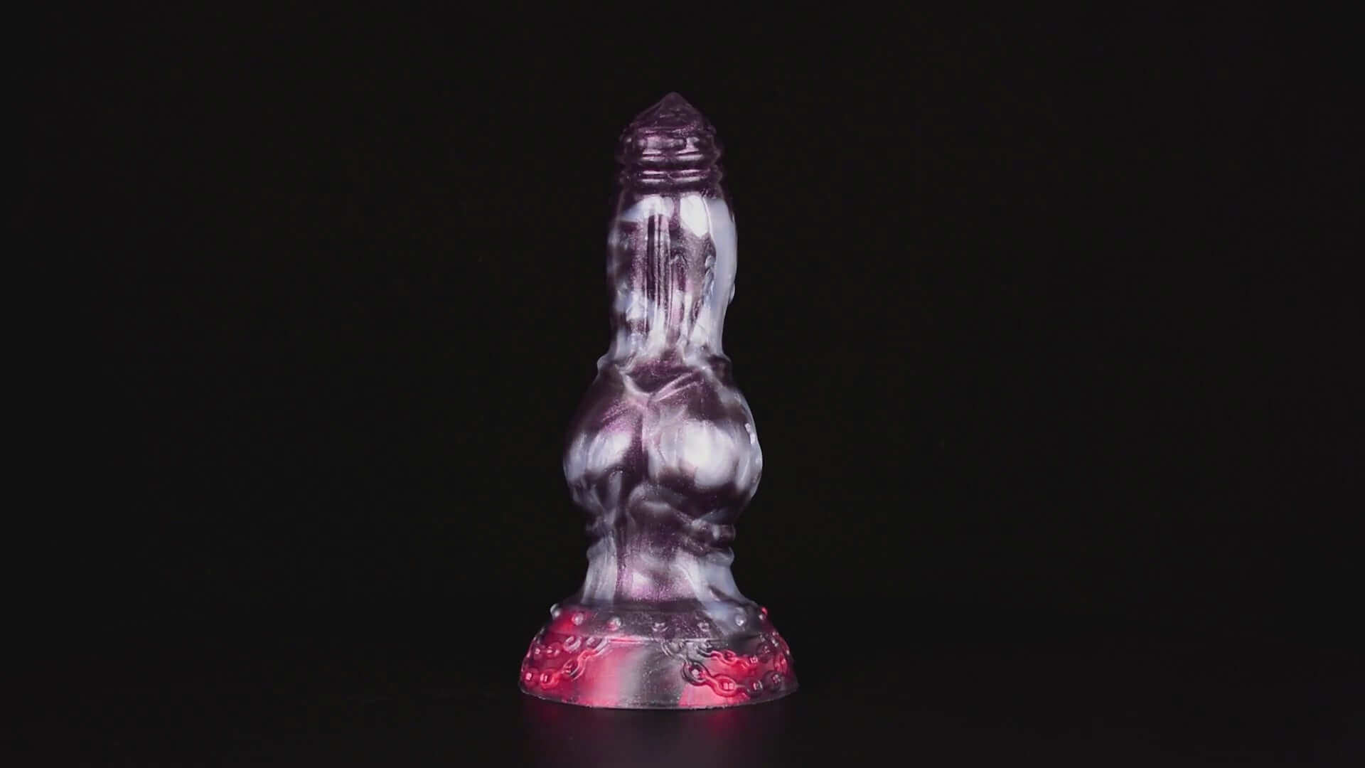 Dragon Dildo® | Dark Ice Monster Dildo - Barbegazi Colour: Dark Ice Monster