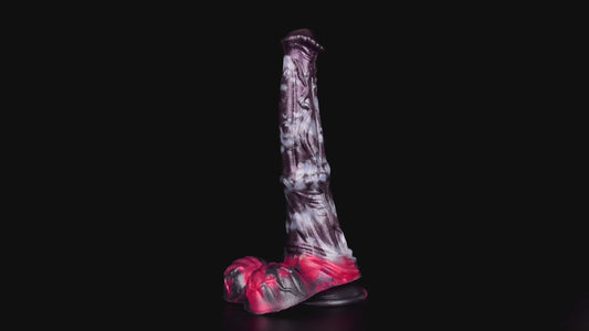 Dragon Dildo® | Dark Ice Monster Dildo - Hrímfaxi Colour: Dark Ice Monster
