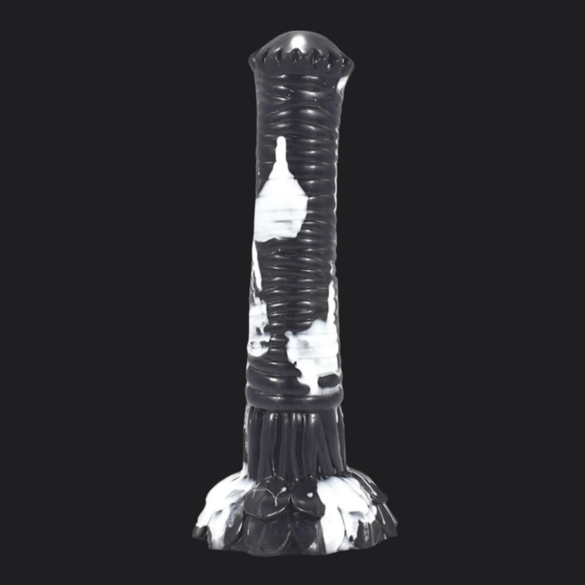 Citation horse dildo -- Black colourway -- platinum silicone -- Dragon Dildo®